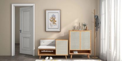 Hình ảnh cho bài viết Vì sao tủ giày mây tre được nhiều người ưa chuộng?